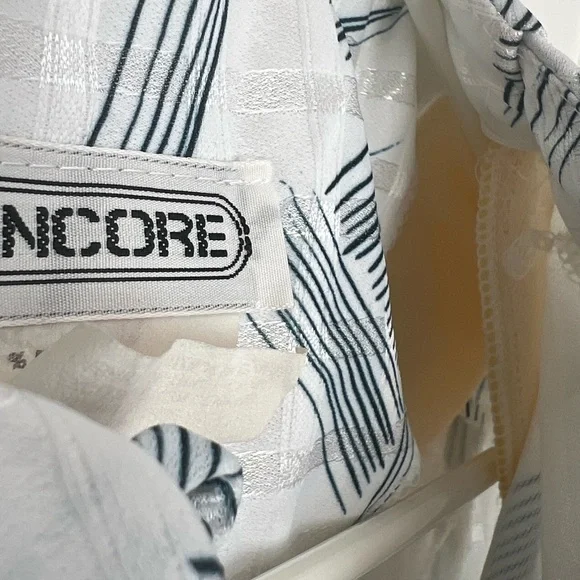 ENCORE (NWT sz 10) vintage 90s deadstock belted secretary floral midi dress - Picture 10 of 11